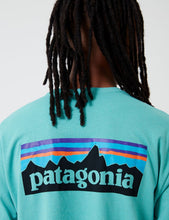 Load image into Gallery viewer, Patagonia P-6 Logo Responsibili-Tee Long Sleeve T-Shirt - Light Beryl Green