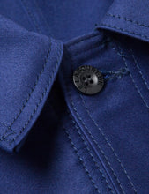 Load image into Gallery viewer, Le Laboureur Moleskin Work Jacket - Navy Blue