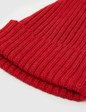 Load image into Gallery viewer, Highland 2000 Ribbed Beanie Hat - Red