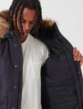 Load image into Gallery viewer, Carhartt-WIP Trapper Parka - Dark Navy Blue / Black