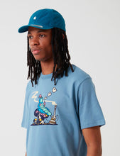 Load image into Gallery viewer, Carhartt-WIP Madison Logo Dad Cap (6-Panel) - Moody Blue