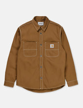 Load image into Gallery viewer, Carhartt-WIP Chalk Shirt Jacket (Regular Fit) - Hamilton Brown
