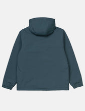 Load image into Gallery viewer, Carhartt-WIP Nimbus Half-Zip Jacket (Fleece Lined) - Duck Blue