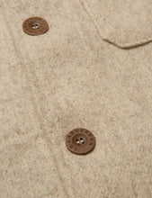 Load image into Gallery viewer, Le Laboureur Burel Wool Work Jacket - Beige