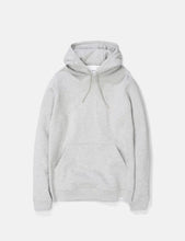 Load image into Gallery viewer, Norse Projects Vagn Classic Hooded Sweatshirt - Light Grey Melange