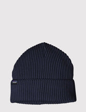Load image into Gallery viewer, Patagonia Fisherman&#39;s Rolled Beanie Hat - Navy Blue
