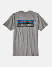 Load image into Gallery viewer, Patagonia P-6 Logo Responsibili-Tee T-Shirt - Gravel Heather Grey
