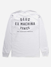 Load image into Gallery viewer, Deus Ex Machina Long Sleeve Venice LA T-shirt - White
