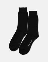 Load image into Gallery viewer, Democratique Originals Champagne Pique Socks - Black
