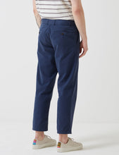 Load image into Gallery viewer, Portuguese Flannel Mini Golf Trousers (Regular Fit) - Navy Blue
