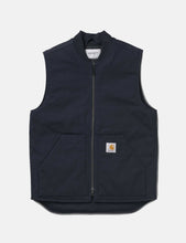 Load image into Gallery viewer, Carhartt-WIP Vest (Dearborn Organic Canvas) - Dark Navy Blue
