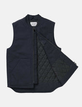 Load image into Gallery viewer, Carhartt-WIP Vest (Dearborn Organic Canvas) - Dark Navy Blue
