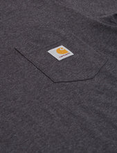 Load image into Gallery viewer, Carhartt-WIP Pocket T-Shirt - Black Heather
