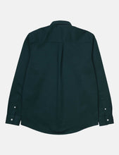 Load image into Gallery viewer, Carhartt-WIP Madison Shirt - Dark Fir Green / Merlot Red
