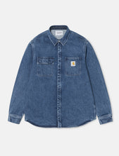 Load image into Gallery viewer, Carhartt-WIP Salinac Shirt Jacket - Blue Stone Washed
