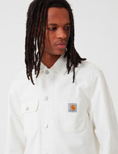 Load image into Gallery viewer, Carhartt-WIP Michigan Coat (Cotton Newcomb Drill) - Off-White
