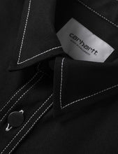 Load image into Gallery viewer, Carhartt-WIP Chalk Shirt Jacket (Regular Fit) - Black Rigid

