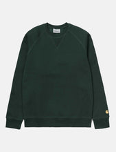 Load image into Gallery viewer, Carhartt-WIP Chase Sweatshirt - Bottle Green
