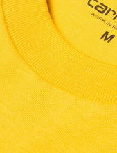 Load image into Gallery viewer, Carhartt-WIP Chase Long Sleeve T-Shirt - Quince Yellow
