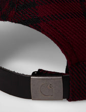 Load image into Gallery viewer, Carhartt-WIP Pulford Cap (Check) - Merlot
