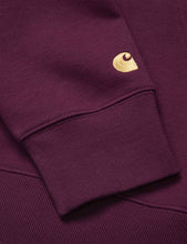 Load image into Gallery viewer, Carhartt-WIP Chase Neck Zip Sweat - Merlot Red
