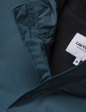 Load image into Gallery viewer, Carhartt-WIP Nimbus Half-Zip Jacket (Fleece Lined) - Duck Blue
