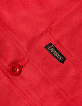 Load image into Gallery viewer, Le Laboureur Cotton Work Jacket - Red
