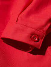 Load image into Gallery viewer, Le Laboureur Cotton Work Jacket - Red
