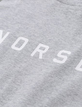 Load image into Gallery viewer, Norse Projects Niels Standard Logo T-Shirt - Light Grey Melange

