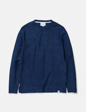 Load image into Gallery viewer, Norse Projects Halfdan Indigo Sweat - Indigo Blue

