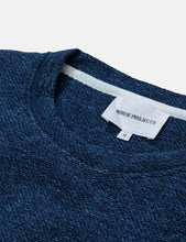Load image into Gallery viewer, Norse Projects Halfdan Indigo Sweat - Indigo Blue
