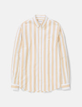 Load image into Gallery viewer, Norse Projects Anton Wide Stripe Oxford Shirt - Sunwashed Yellow
