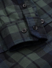 Load image into Gallery viewer, Norse Projects Anton Flannel Check Shirt - Black Watch Check
