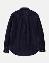 Load image into Gallery viewer, Norse Projects Osvald Corduroy Shirt - Dark Navy Blue
