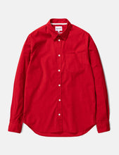 Load image into Gallery viewer, Norse Projects Osvald Corduroy Shirt - Askja Red
