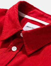 Load image into Gallery viewer, Norse Projects Osvald Corduroy Shirt - Askja Red
