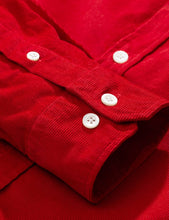 Load image into Gallery viewer, Norse Projects Osvald Corduroy Shirt - Askja Red
