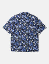 Load image into Gallery viewer, Norse Projects Carsten Liberty Print Shirt (Short Sleeve) - Dark Navy Blue
