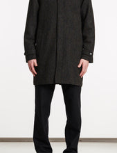 Load image into Gallery viewer, Norse Projects Svalbard Harris Tweed Coat - Black Multi

