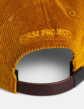 Load image into Gallery viewer, Norse Projects Wide Wale Cord Sports Cap - Montpellier Yellow
