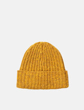 Load image into Gallery viewer, Norse Projects Neps Beanie Hat (Wool) - Mustard Yellow

