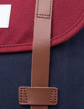 Load image into Gallery viewer, Sandqvist Stig Backpack (Canvas) - Blue/Burgundy
