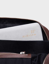 Load image into Gallery viewer, Sandqvist Dag Briefcase - Dark Brown
