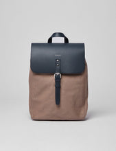 Load image into Gallery viewer, Sandqvist Alva Backpack - Earth Brown/Navy Blue

