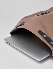 Load image into Gallery viewer, Sandqvist Hege Backpack - Earth Brown/Navy Blue
