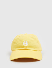 Load image into Gallery viewer, HUF Circle H Curved Peak Cap - Baby Yellow
