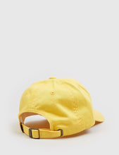 Load image into Gallery viewer, HUF Circle H Curved Peak Cap - Baby Yellow
